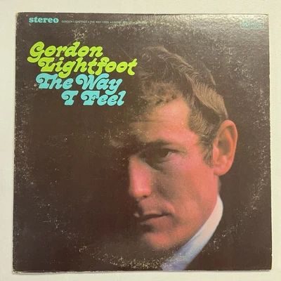 Gordon Lightfoot / The Way I Feel 1970 Vinyl LP VG/VG 2nd Album Reissue Record - Image 1 of 4
