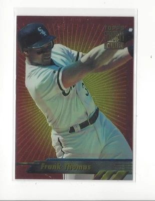 Stadium Club Finest #F10 1994 Frank Thomas White Sox Foto 1 de 2