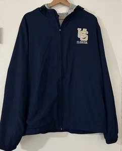 Vintage 90s Y2K Universal Studios Windbreaker XL Full Zip Hoodie Jacket Stitched - Picture 1 of 16