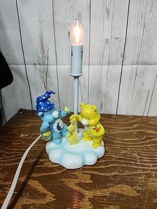 Vtg Care Bear Sweet Dreams Lamp Works No Shade - Picture 1 of 9