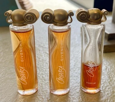 Lot of 3 Givenchy Organza Eau de Parfums - Rare, vintage bottles! .17 oz x 3 - Image 1 of 4