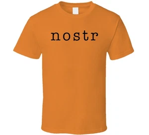 Nostr Bitcoin T Shirt - Picture 1 of 2