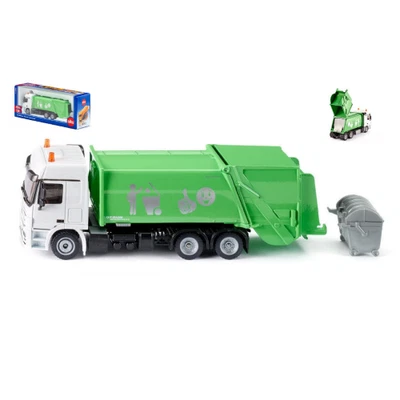 CAMION RACCOLTA RIFIUTI SOLIDI URBANI 1:50 Siku Camion Modellino Nuovo - Immagine 1 di 4