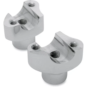 Drag Specialties 1 1/4 in. Chrome Straight Risers - 0602-0398 - Picture 1 of 1