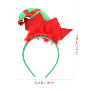  Nikolausmütze Stirnband Santa Kopfbedeckung Kinderkostüme Mini