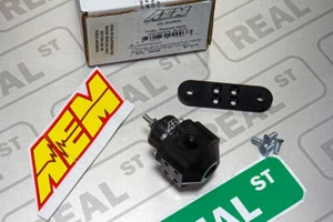 AEM Universal Adjustable Fuel Pressure Regulator Black 25-302Bk 25-302BK - Picture 1 of 9