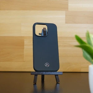 MERCEDES-BENZ Backcover Hülle Case Apple iPhone 14 Pro schwarz Stern B-Ware neu - Bild 1 von 4