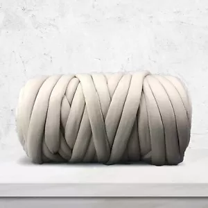 Arm knitting yarn for chunky Yarn blanketBraided Knot Throw Cotton Wool Bulky... - Picture 1 of 7