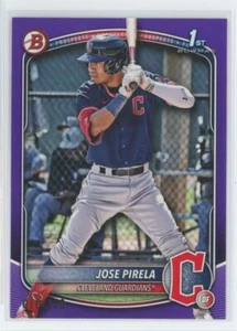 2025 Bowman Baseball Paper Purple 1st Bowman Jose Pirela #BP111 /250 - Bild 1 von 2