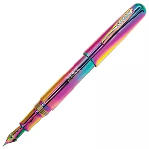 CONKLIN ALL AMERICAN RAINBOW LIMITED EDITION FÜLLFEDERHALTER FEINE FEDER PVD BESCHICHTET - Bild 1 von 12