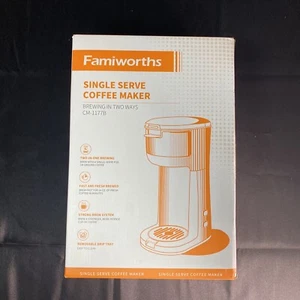 Famiworths Iced Coffee Maker Hot and Cold Coffee Maker Single Serve for K Cup... - Picture 1 of 10