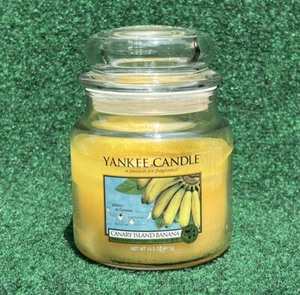 Yankee Candle Canary Island Banana World Collection Jar 14.5 oz USED RETIRED - Picture 1 of 11