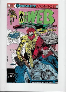 Impact Comics The WEB 6 Bücher Lot alle NM/MT 1,2,3,6,9, Annual 1 - Bild 1 von 6