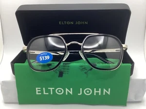 Elton John Eyewear Beat Boy Brille Brillengestell 51-21-140 NEU mit Etui und Tuch - Bild 1 von 7