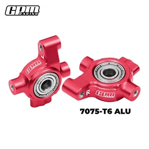 GPM 7075 Alloy Front Steering Block Big Bearing TRAXXAS 1/10 4-TEC Ford Mustang - Picture 1 of 16