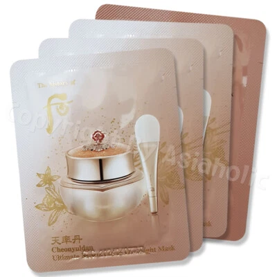 The history of Whoo Cheonyuldan Ultimate Regenerating Overnight Mask (10~50pcs) - Bild 1 von 4