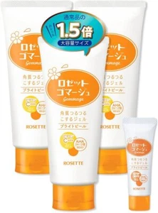 Rosette Gommage Bright Peel Gel 180g x 3 + Bonus - Picture 1 of 7