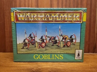 Warhammer Goblins 0755 NOS SEALED 1990S Minis Miniatures Games Workshop Citadel - Image 1 of 4