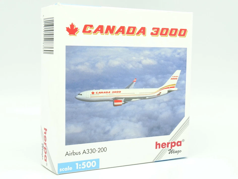 Herpa Aereo Compagnie Aeree 1/500 - Airbus A330 200 Canada 3000 - Immagine 1 di 1
