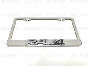 1pc 3D ForRAV4 Emblem Badge Stainless Steel Chromed Metal License Plate Frame - Bild 1 von 2