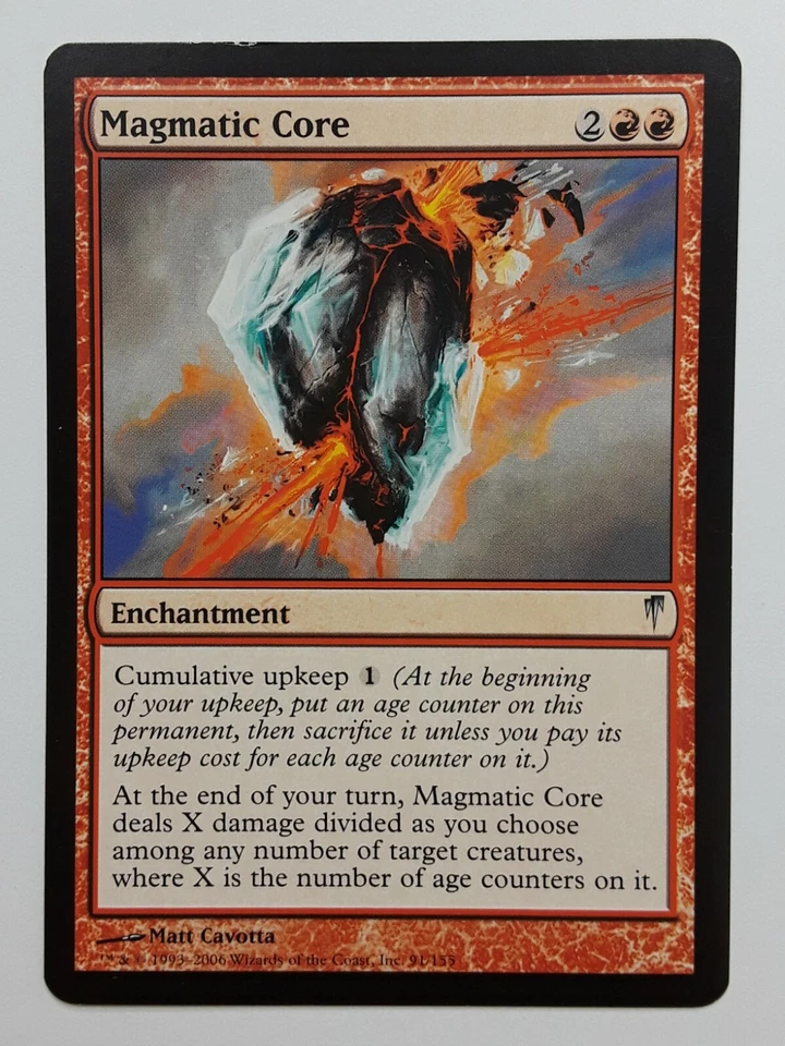 MTG Magmatic Core Coldsnap Regular Uncommon - Image 1 of 1