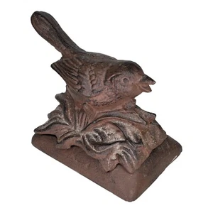 Gusseisen Vogel & Nest Schale Schmuck Tablett Schlüsselhalter schwarz rustikale Oberfläche - Bild 1 von 9