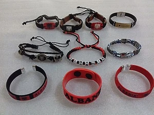 NEU ALBANISCHE FLAGGE ARMBAND-10 MODELLE-UNISEX ALBANISCHES ARMBAND-ALBANIEN SOUVENIR - Bild 1 von 11