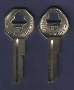 BUICK 2 1946 1947 1948 1949 1950 1951 1952 1953 1954 1955 1956 GM KEY SET - Picture 1 of 1