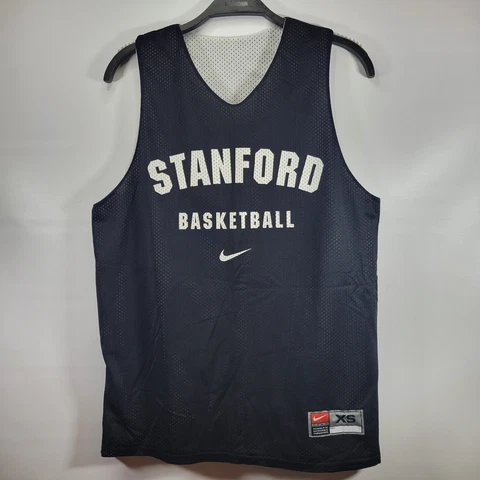 NEW Nike Stanford University Basketball Team Reversible Practice Jersey  Size XS Cover