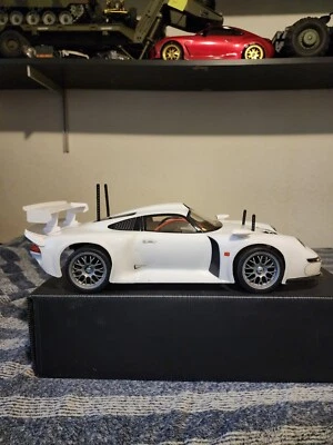 Tamiya RC Porsche 911 GT1 Built - Image 1 of 4