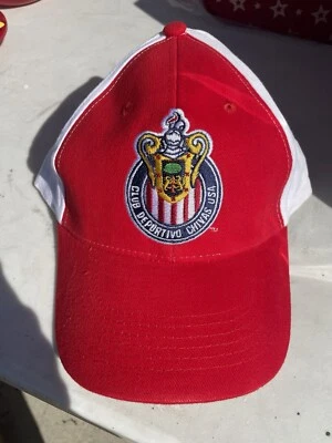 Chivas USA Red And White Hat - Image 1 of 3