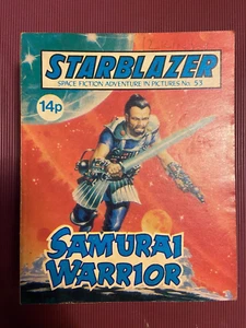 Starblazer Comic Space Fiction Adventure #53 1981 Samurai Warrior 856f - Imagen 1 de 2