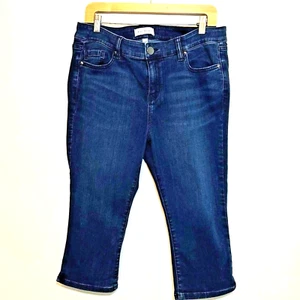 Jean Denim Lane Bryant Flexmagic para mujer cintura recta tiro alto pedal 14 - Imagen 1 de 8