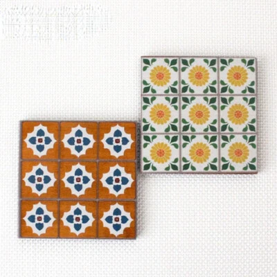 1PC Dollhouse Miniature 1/12 Vintage 1/6 Scale Wooden Floor Furniture Accessorie - Image 1 of 4