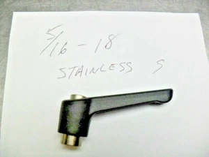 Plastic Internal Lever Adjustable Clamping Handle SS insert 5/16-18 new - Picture 1 of 1