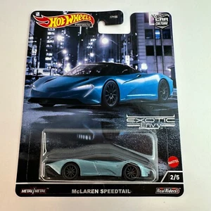 Hot Wheels Exotic Envy Mclaren Speedtail Car Culture - Picture 1 of 5