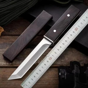 Handmade Samurai Ninja Japanese Katana Sword Knife Full Tang Carbon Steel Blade - Picture 1 of 28