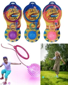 Light Up Skip Ball Assorted Ankle Skip Ball Skipping Toy, Ideal For Kids Gift UK - Picture 1 of 7