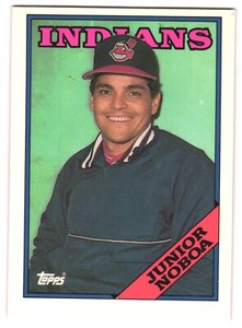 Junior Noboa 1988 Topps Tiffney Glossy MLB Card # 503