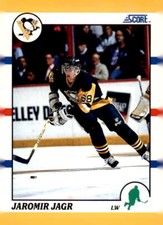 1990 Score Rookie and Traded #70T Jaromir Jagr   Pittsburgh Penguins
