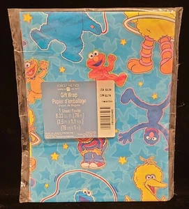 American Greetings Muppets Gift Wrap Wrapping Paper Sheets Vintage USA - Picture 1 of 2