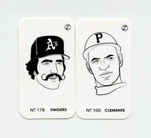 #TN23365 FINGERS & CLEMENTE Baseball HOF Game Cards - Picture 1 of 1
