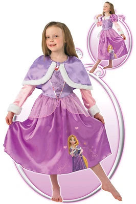 Disney Girls Winter wonderland Rapunzel Costume - Image 1 of 2