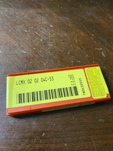 9 PCS SANDVIK CRONOMANT carbide insert U Drill LCMX 02 02 04C-53 1020 (B43) - Picture 1 of 3