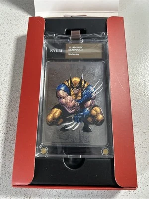 2024 Kyubi Disney Marvel Deadpool And Wolverine Silver Trading Card - Image 1 of 4