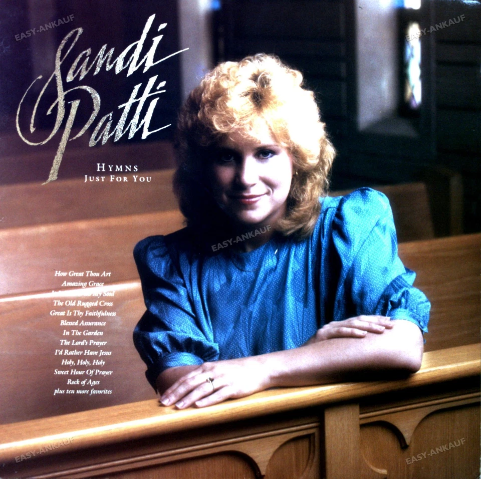 Sandi Patti - Hymns Just For You LP (VG/VG) .* - Image 1 of 1