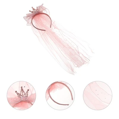  Toddler Hair Accessories Bands for Kids Birthday Hairband Girls Bow Headbands - Image 1 of 4