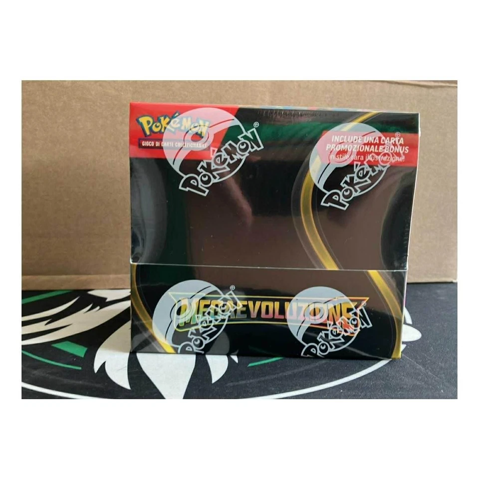 Megaevoluzione - Pokemon Verstärker Box Italiano Mit Topper - Bild 1 von 1