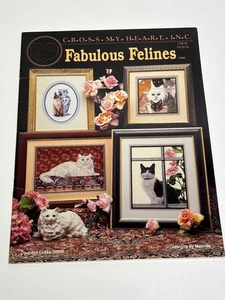 Cross My Heart Fabulous Felines Counted Cross Stitch Pattern Leaflet CSB-83 - Picture 1 of 10