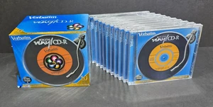 20 VERBATIM 52X CD-R Digital Vinyl 700MB Media Discs - NEW - Open Package - Picture 1 of 6